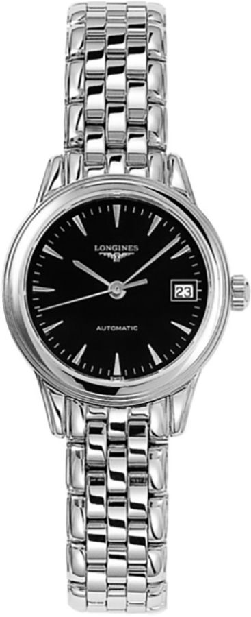 Longines Flagship Self winding Automatic Black Ladies Watch L42744526 