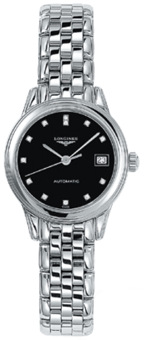Longines Flagship Black Ladies Watch L42744576 