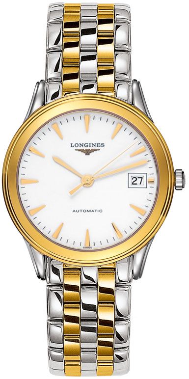 Longines Flagship Self winding Automatic White Mens Watch L47743227 