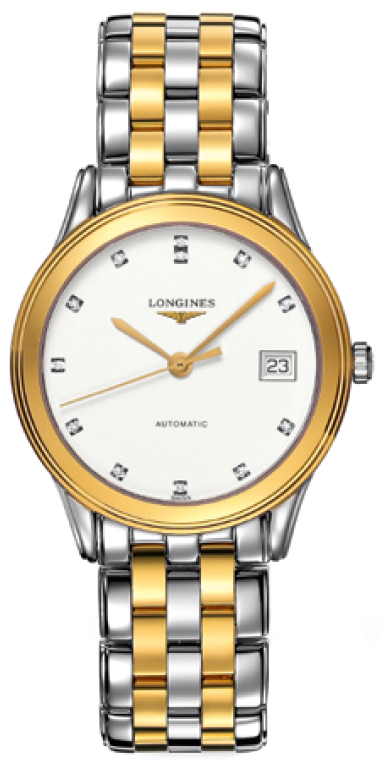 Longines Flagship Self winding Automatic White Mens Watch L47743277 