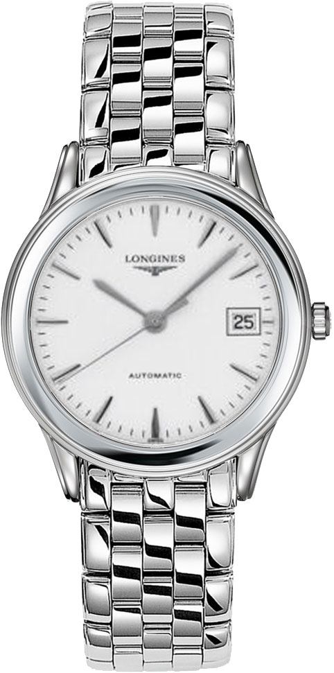 Longines Flagship Self winding Automatic White Mens Watch L47744126 