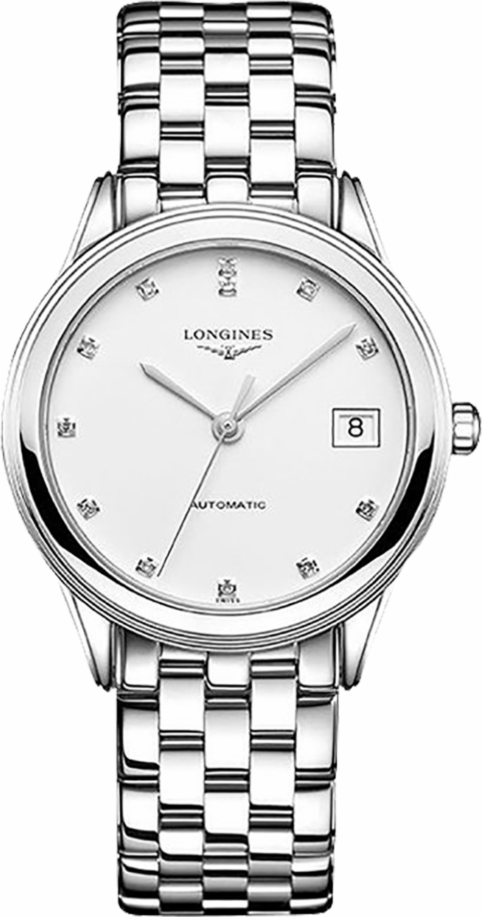 Longines Flagship Self winding Automatic White Mens Watch L47744276 