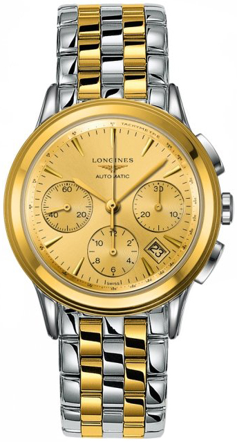 Longines Flagship Self winding Automatic Champagne Mens Watch L48033327 