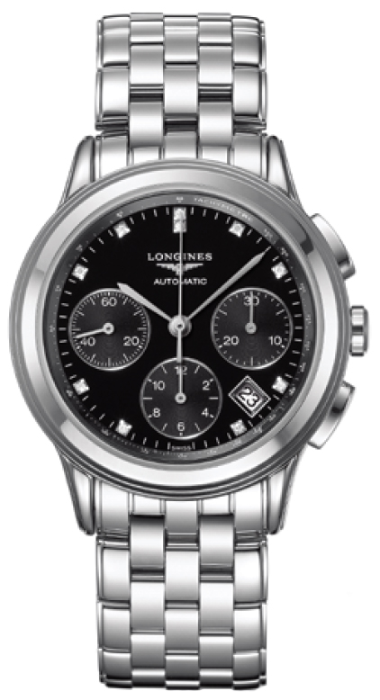 Longines Flagship Self winding Automatic Black Mens Watch L48034576 