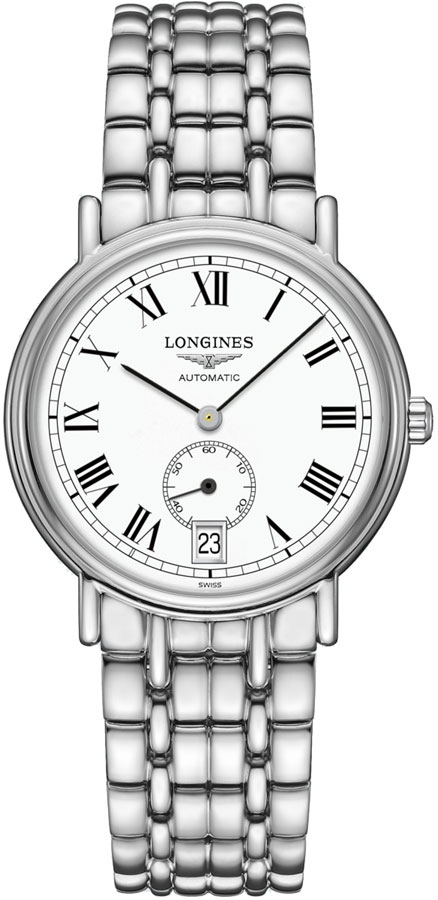 Longines Presence White Mens Watch L48044116 