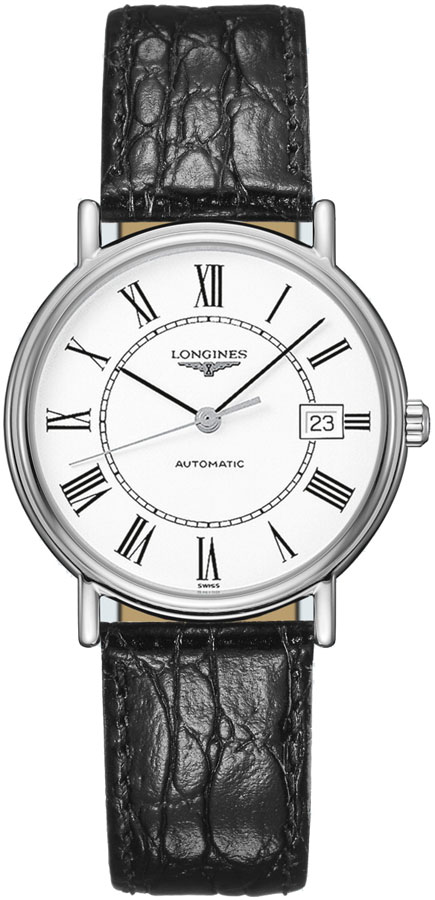 Longines Presence Self winding Automatic White Ladies Watch L48214112 