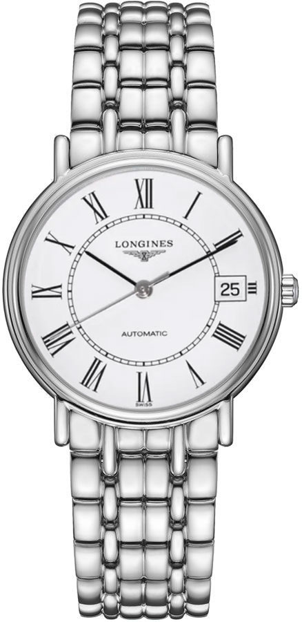 Longines Presence Self winding Automatic White Ladies Watch L48214116 