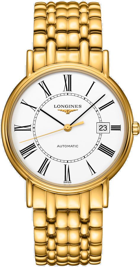 Longines Presence Self winding Automatic White Mens Watch L49212118 