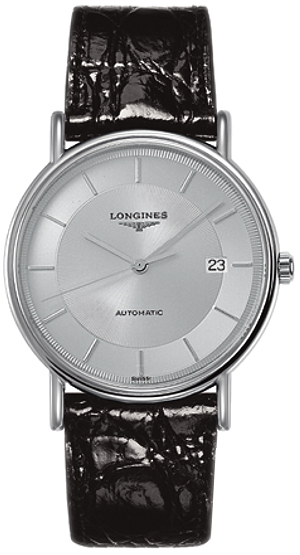 Longines Presence Self winding Automatic Silver Mens Watch L49214782 