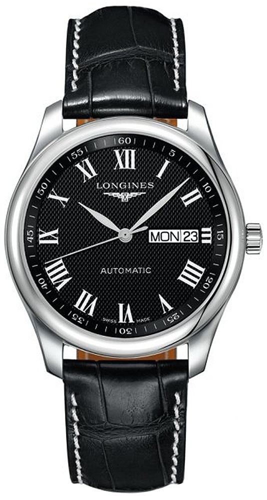 Longines Master Collection Self winding Automatic Black Mens Watch L27554517 