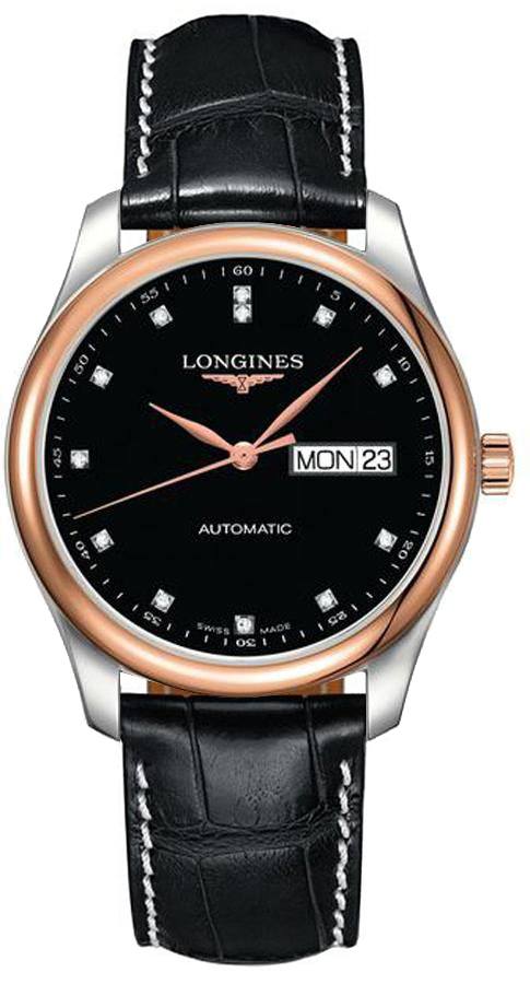 Longines Master Collection Self winding Automatic Black Mens Watch L27555592 
