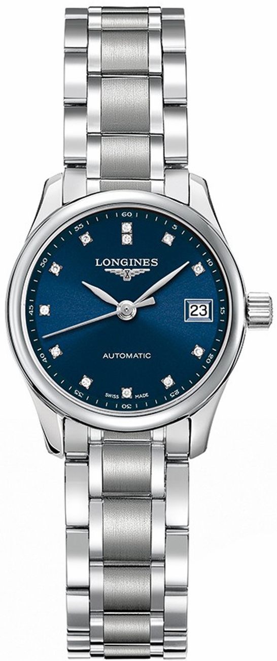 Longines Master Collection Self winding Automatic Blue Ladies Watch L21284976 