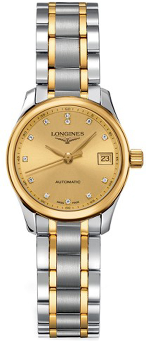 Longines Master Collection Self winding Automatic Gold Ladies Watch L21285377 