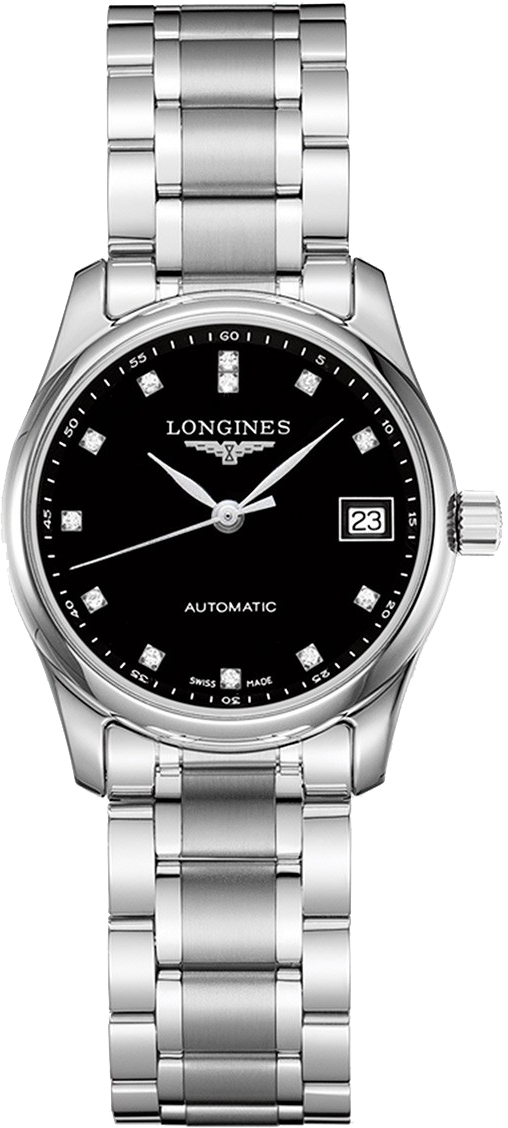 Longines Master Collection Self winding Automatic Black Ladies Watch L22574576 