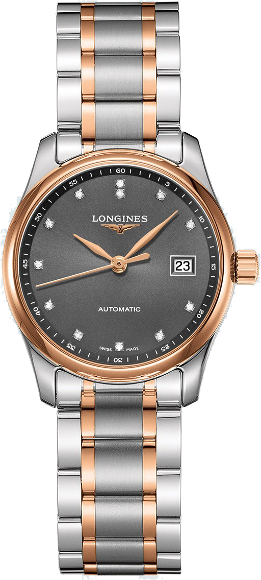 Longines Master Collection Self winding Automatic Grey Ladies Watch L22575077 