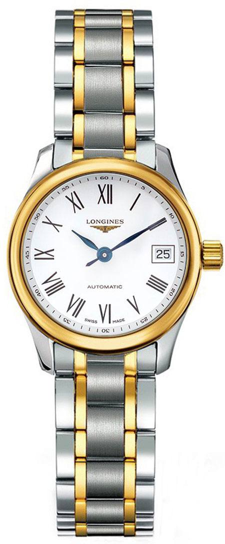 Longines Master Collection Self winding Automatic White Ladies Watch L22575117 