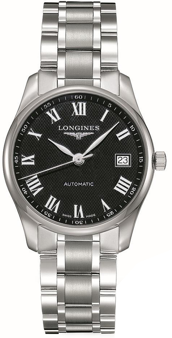 Longines Master Collection 
Self winding Automatic Black Ladies Watch L25184516 