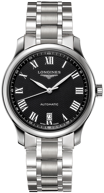 Longines Master Collection Self winding Automatic Black Mens Watch L26284516 