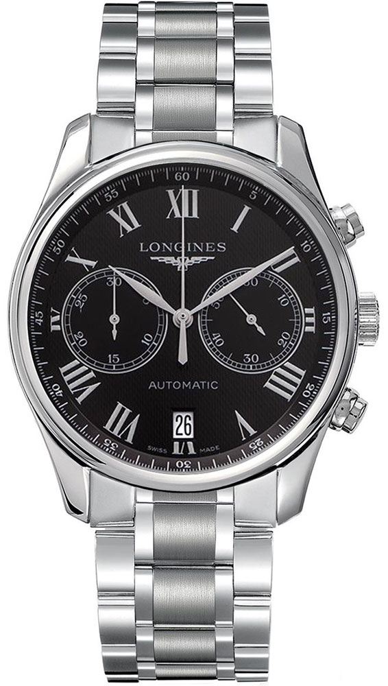 Longines Master Collection Self winding Automatic Black Mens Watch L26294516 