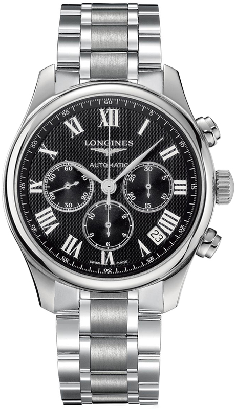 Longines Master Collection Self winding Automatic Black Mens Watch L26934516 