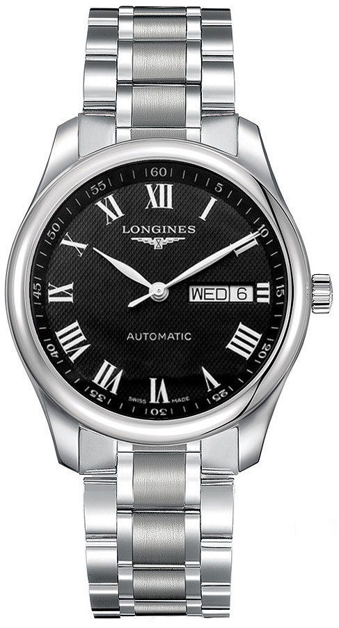 Longines Master Collection Self winding Automatic Black Mens Watch L27554516 