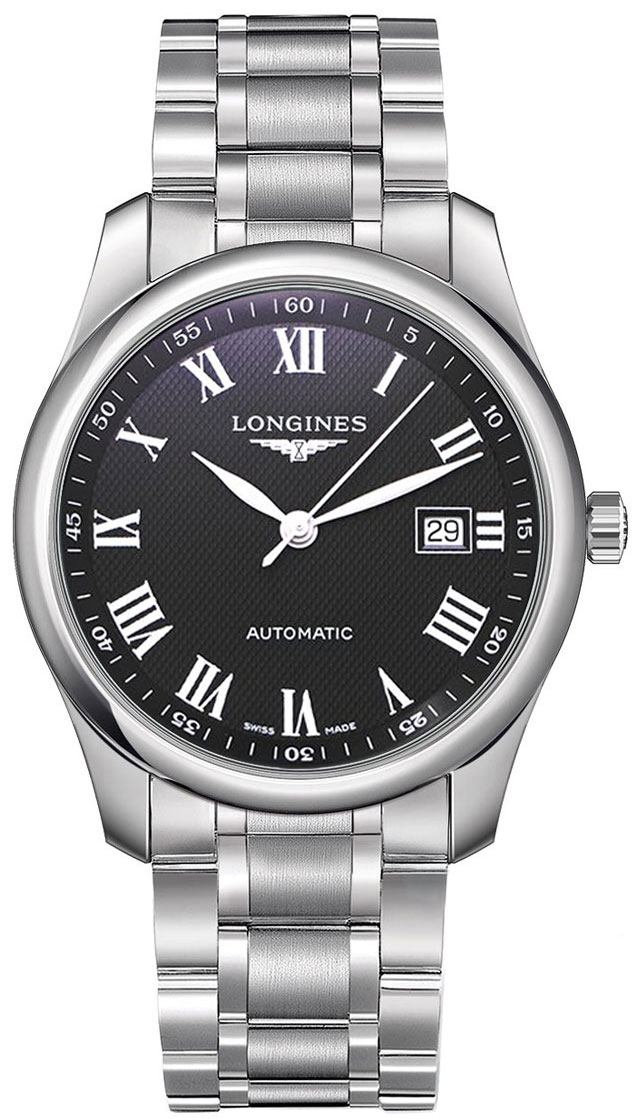 Longines Master Collection Self winding Automatic Black Mens Watch L27934516 