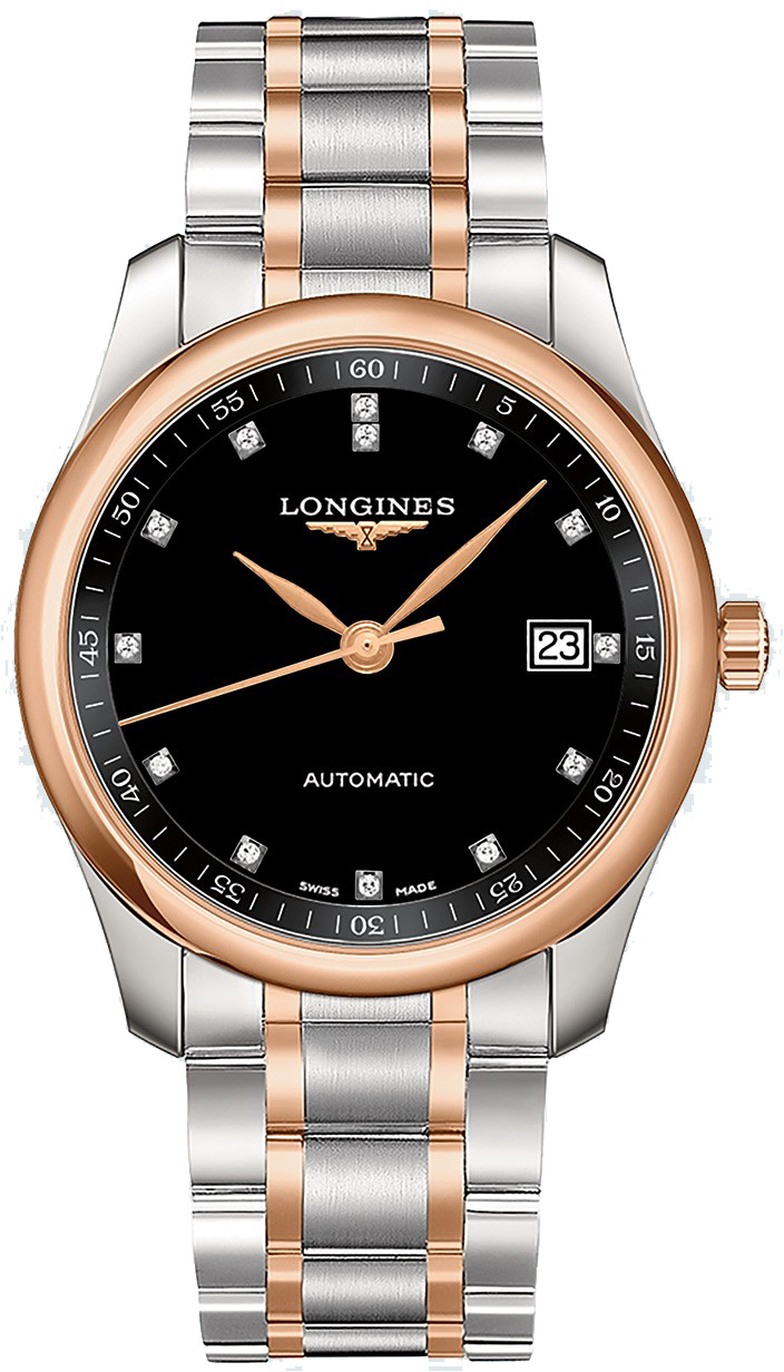 Longines Master Collection Self winding Automatic Black Mens Watch L27935577 