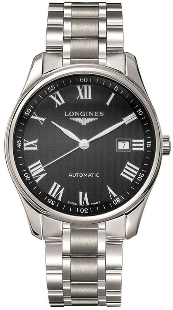 Longines Master Collection Self winding Automatic Black Mens Watch L28934516 