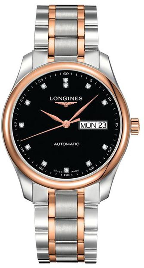 Longines Master Collection Self winding Automatic Black Mens Watch L27555597 
