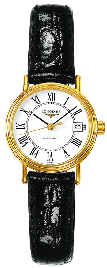 Longines Presence White Ladies Watch L43212112 
