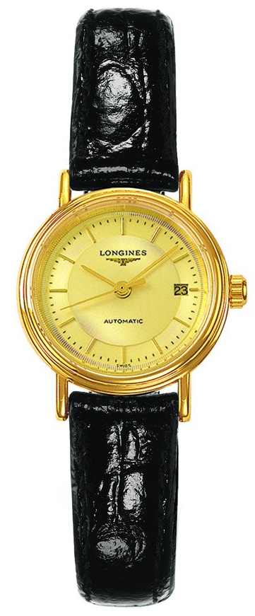 Longines Presence Gold Ladies Watch L43212422 