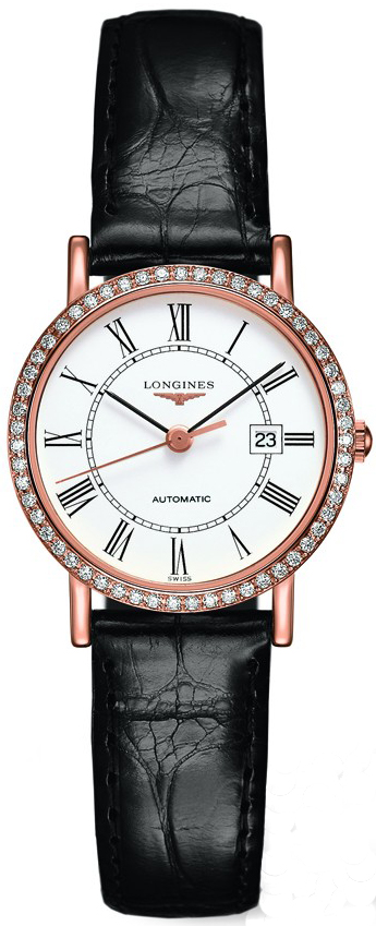 Longines Presence White Ladies Watch L43789110 