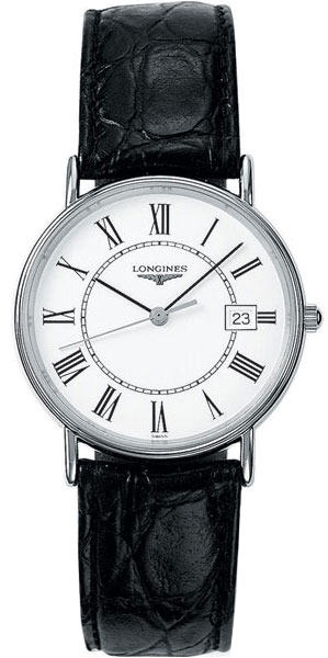 Longines Presence White Mens Watch L47204112 