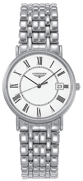 Longines Presence White Mens Watch L47204116 