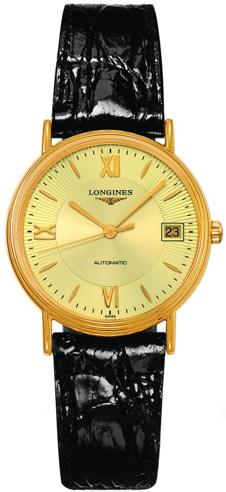 Longines Presence Gold Ladies Watch L48212452 