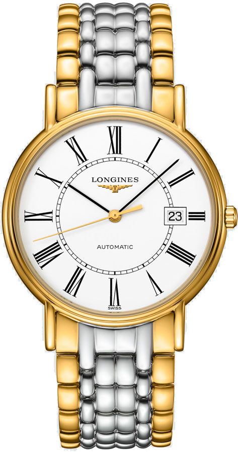 Longines Presence Self winding Automatic White Mens Watch L49212117 
