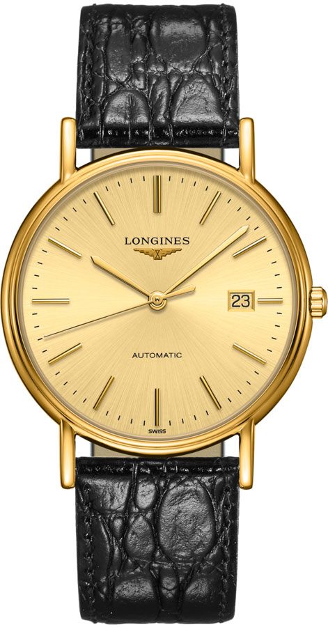 Longines Presence Self winding Automatic Gold Mens Watch L49212322 