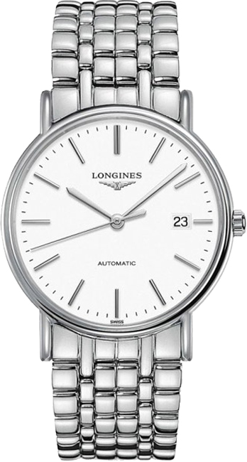Longines Presence Self winding Automatic White Mens Watch L49214126 