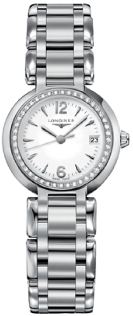 Longines Primaluna White Ladies Watch L81100166 