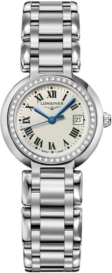 Longines Primaluna Battery Operated Quartz Silver Ladies Watch L81100716 