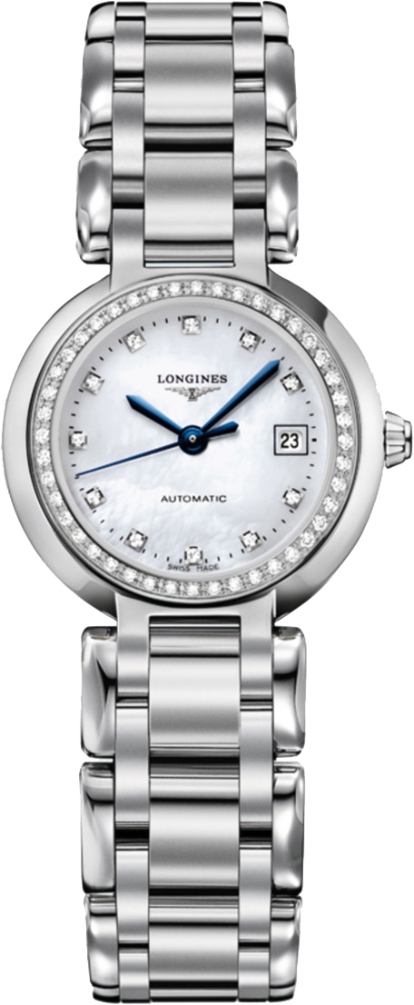 Longines Primaluna Pearl White Ladies Watch L81110876 