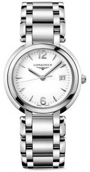 Longines Primaluna White Ladies Watch L81144166 