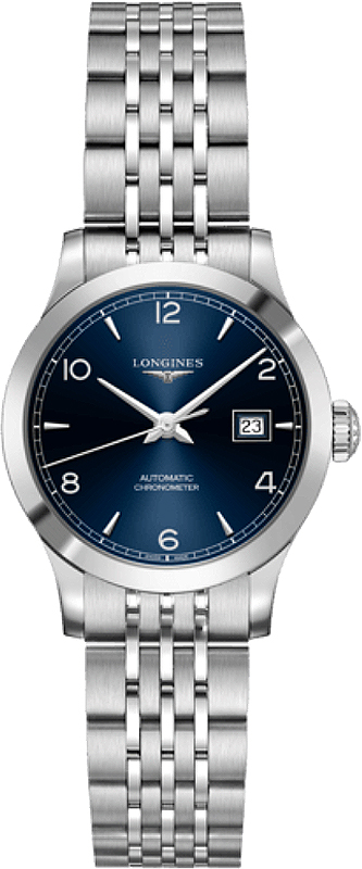 Longines Record Self winding Automatic Blue Ladies Watch L23214966 
