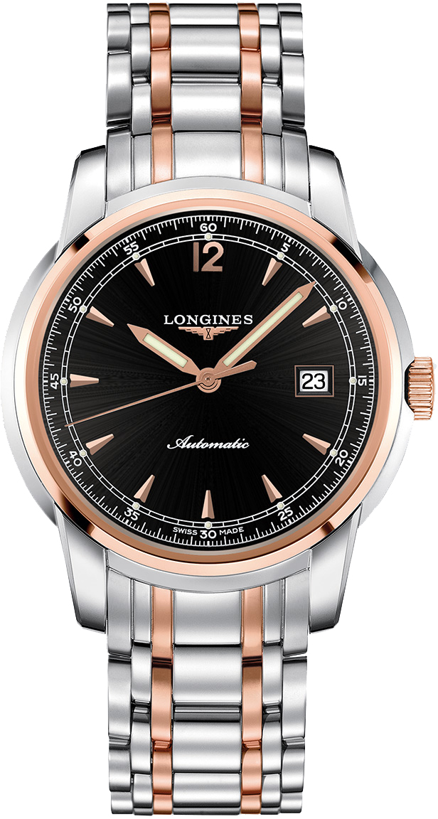 Longines The Saint-Imier Self winding Automatic Black Mens Watch L27665597 