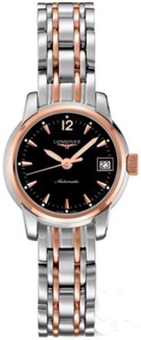 Longines The Saint-Imier Black Ladies Watch L22635527 