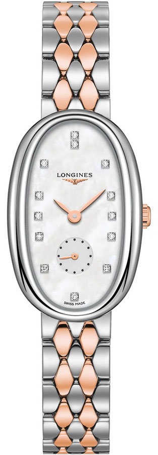 Longines Symphonette Battery Operated Quartz White Ladies Watch L23065877 