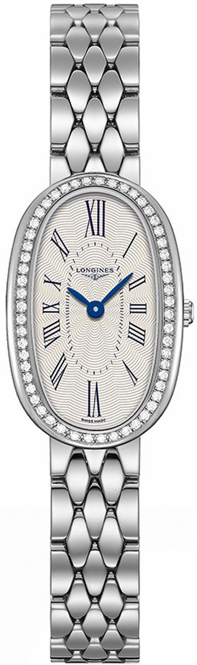 Longines Symphonette Battery Operated Quartz Silver Ladies Watch L23050716 