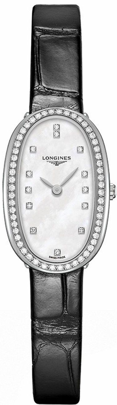 Longines Symphonette Battery Operated Quartz White Ladies Watch L23050870 