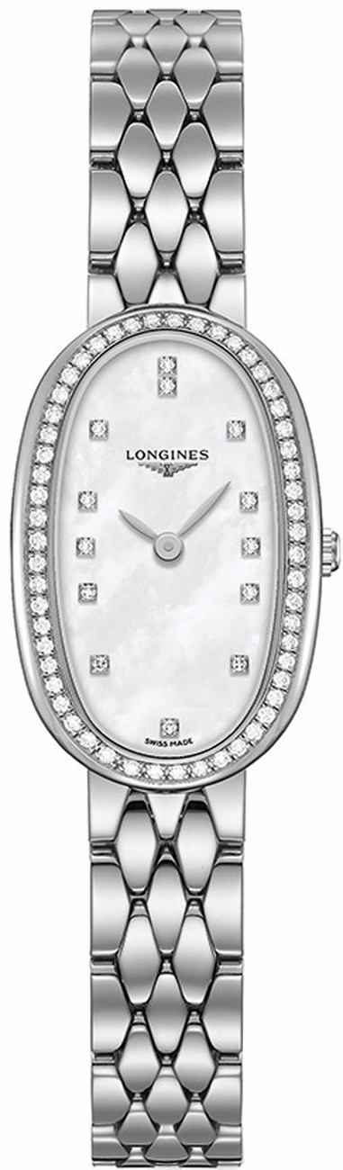 Longines Symphonette Battery Operated Quartz White Ladies Watch L23050876 