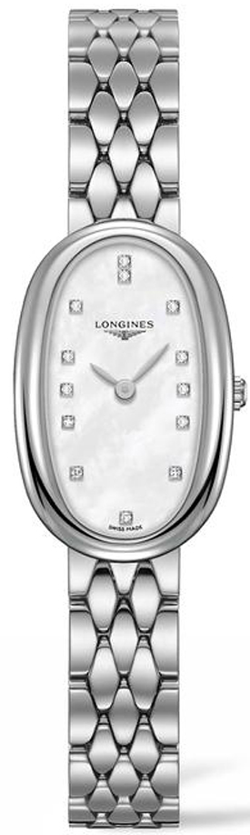 Longines Symphonette Battery Operated Quartz White Ladies Watch L23054876 